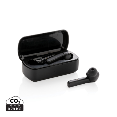 FREE FLOW TWS EARBUDS in Charger Case in Black