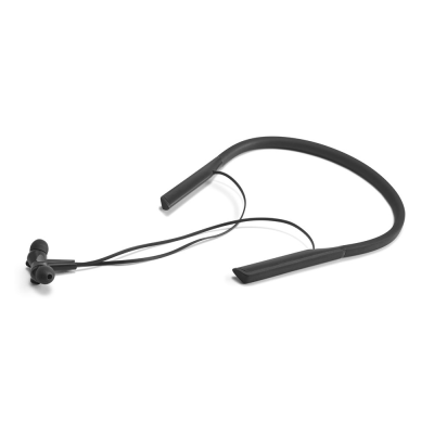 HEARKEEN ABS AND SILICON EARPHONES 90 MAH in Black