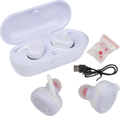 IN-EAR HEADPHONES WARSAW in White 