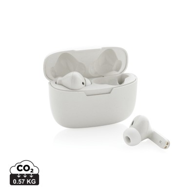 RCS RECYCLED PLASTIC LIBERTY PRO CORDLESS EARBUDS in White
