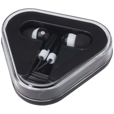 REBEL EARBUDS with Recycled Plastic Storage Box - PROMOTIONAL CORPORATE GIFT