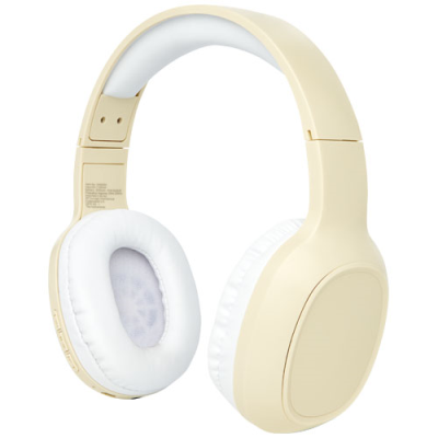 RIFF CORDLESS HEADPHONES with Microphone in Ivory Cream