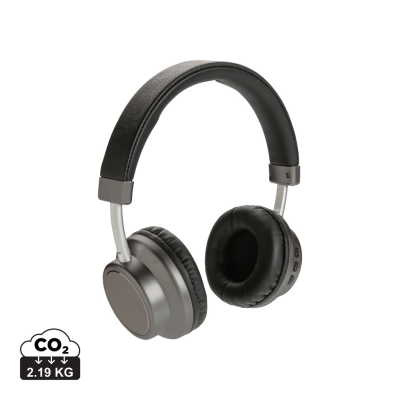 SWISS PEAK CORDLESS HEADPHONES V3 in Grey, Black