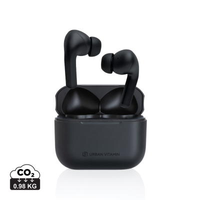 URBAN VITAMIN ALAMO ANC EARBUDS in Black