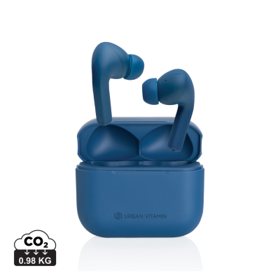 URBAN VITAMIN ALAMO ANC EARBUDS in Blue