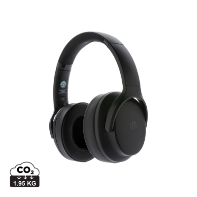 URBAN VITAMIN PALO ALTO RCS RPLASTIC HEADPHONES in Black