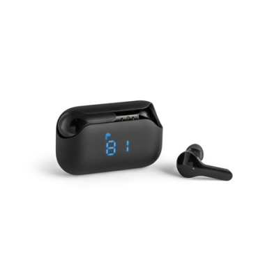 VIBE ABS CORDLESS EARPHONES with Bt 50 Transmission in Black