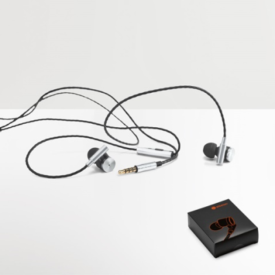 VIBRATION METAL AND ABS EARPHONES with Microphone