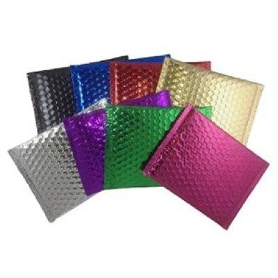 COLOURFUL SEAL BUBBLE PADDED BAG