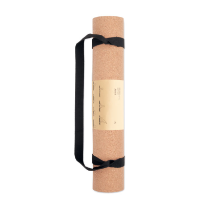 CORK YOGA MAT in Brown