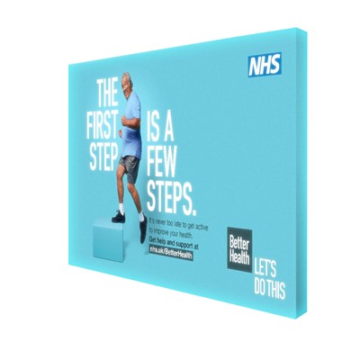 SEG FABRIC POP-UP STAND