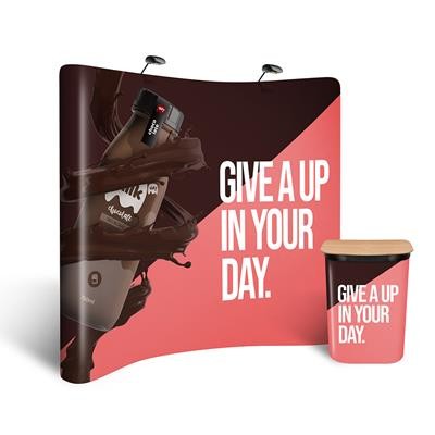 VISION CURVE POP-UP DISPLAY KIT 3X4