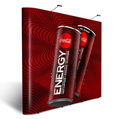 VISION VALUE POP-UP DISPLAY STRAIGHT KIT 3X2