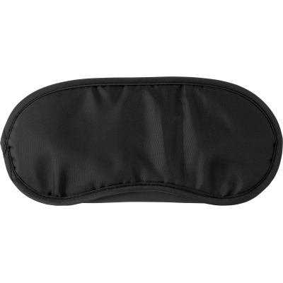 NYLON EYE MASK in Black