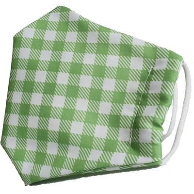 BESPOKE MACHINE WASHABLE FACE MASK with 3 Layers of Labric & Elastic Ear Loops