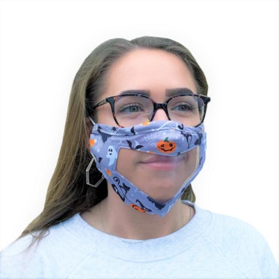 CLEAR TRANSPARENT WINDOW FACE MASK