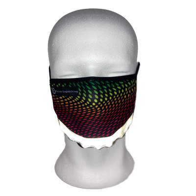 FULL COLOUR FACE MASK with Reflective Strip