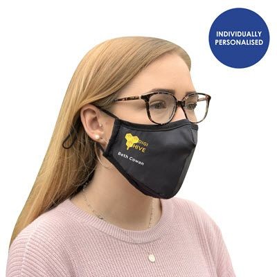 INDIVIDUALLY PERSONALISED 3PLY FACE MASK