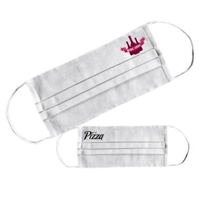 REUSABLE COTTON PLEATED FACE MASK