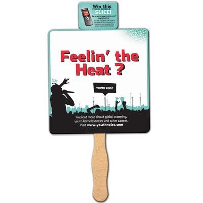 COUPON FAN in Square Shape