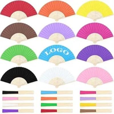 FABRIC FOLDING FAN