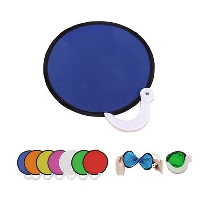 FOLDING FLYING ROUND DISC FANS
