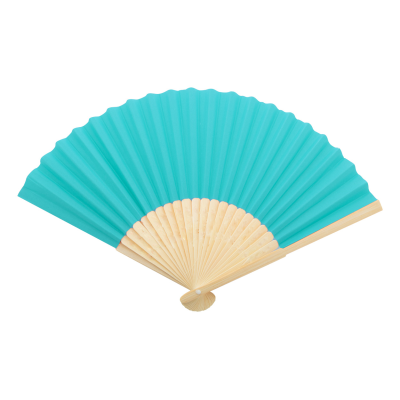 HAND FAN in Light Blue