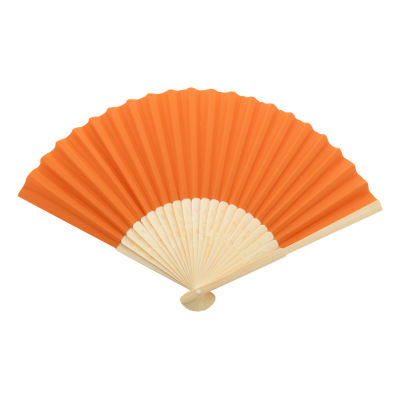 HAND FAN in Orange