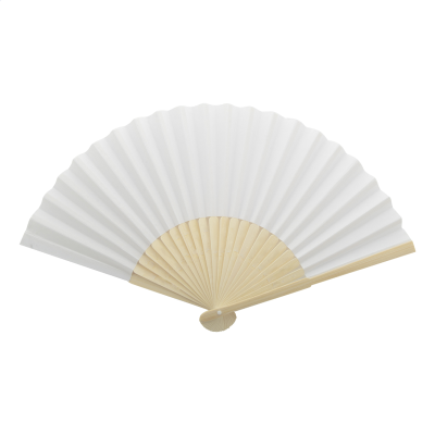HAND FAN in White