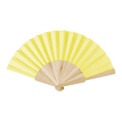 HAND FAN in Yellow