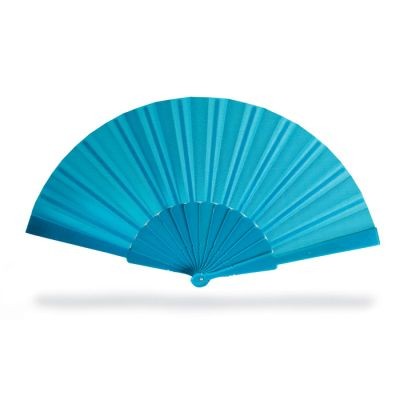 MANUAL HAND FAN in Blue