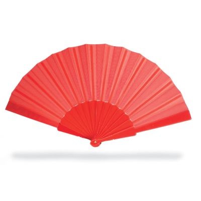 MANUAL HAND FAN in Red