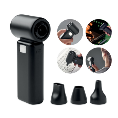 PORTABLE TURBO FAN in Black