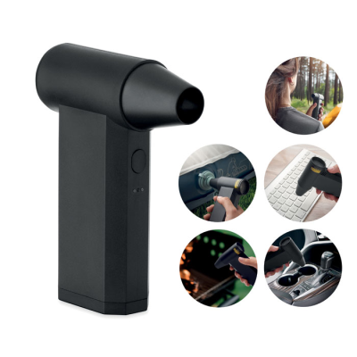 PORTABLE TURBO FAN in Black