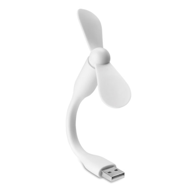 PORTABLE USB FAN in White