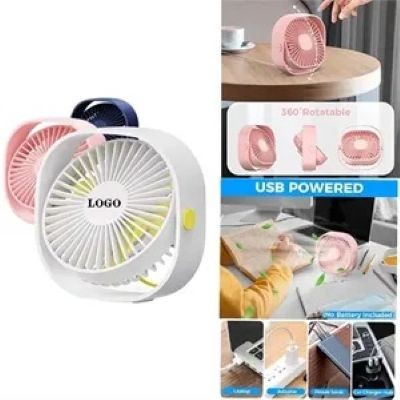 ROTATABLE DESK TOP TRAVEL USB FAN