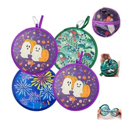 ROUND FOLDING HAND FAN
