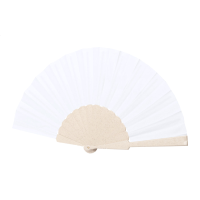 RPET HAND FAN in Natural
