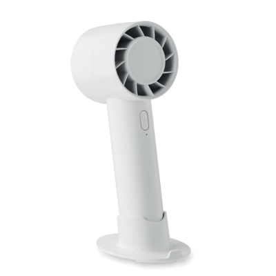 SMALL PORTABLE FAN 2000 MAH in White