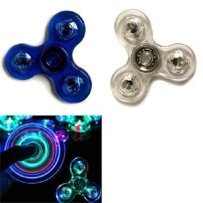 CRYSTAL LIGHT UP SPINNER