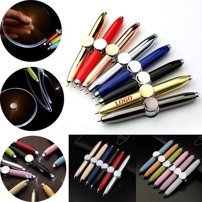 FIDGET SPINNER LUMINOUS BALL PEN
