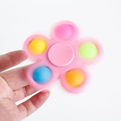 PUSH POP IT FIDGET TOY ANTI-STRESS DIMPLE SPINNER