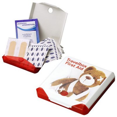 FIRST AID KIT PLASTER TRAVEL BOX CASE