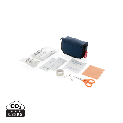 FIRST AID SET in Pouch in Navy Blue