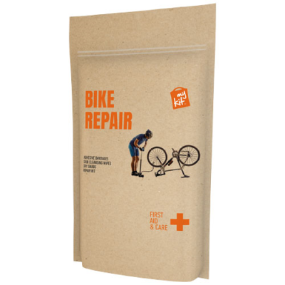 MYKIT BICYCLE REPAIR SET with Paper Pouch in Kraft Brown