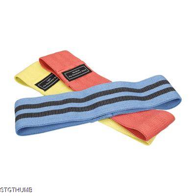 EXERCISE BAND RESISTANCE, LOW RESISTANCE, YELLOW