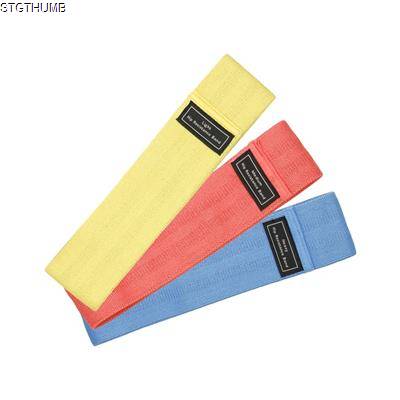 EXERCISE BAND RESISTANCE, MEDIUM RESISTANCE, RED