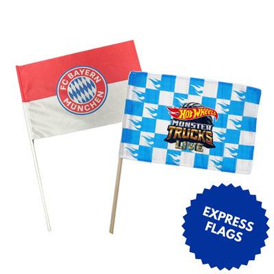 EXPRESS HAND WAVING FLAG