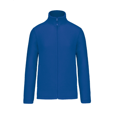 FULL ZIP FLEECE JACKET in Blue