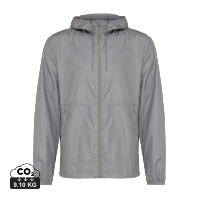IQONIQ LOGAN RECYCLED POLYESTER LIGHTWEIGHT JACKET in Silver Grey